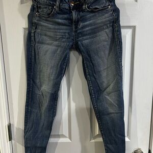 American Eagle Outfitters Dark Blue Skinny Jeans
